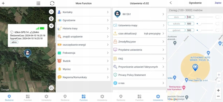 Lokalizator GPS dla Dziecka i Seniora z Rozmową Ultracienki 7mm 15 Dni Pracy