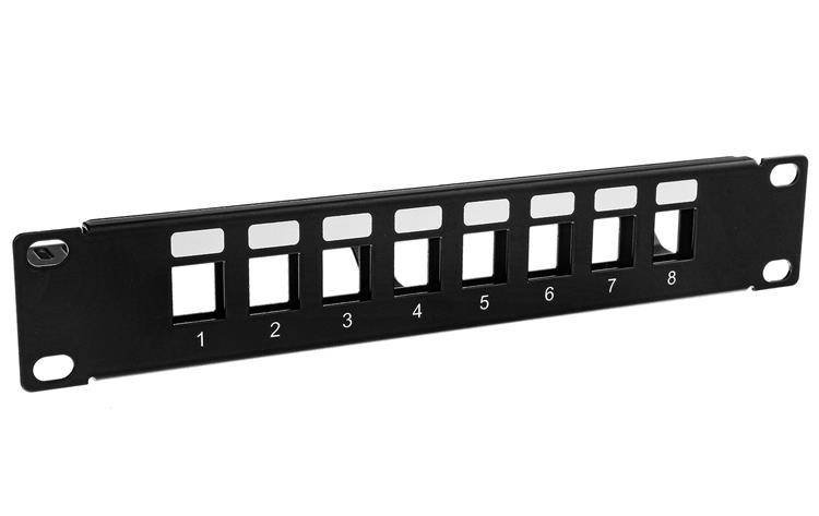 Patch panel 8-portów Keystone