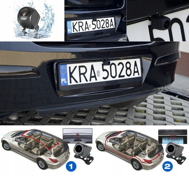 Kamera w lusterku wstecznym 2K HS900PRO SONY + Adapter zasilania dla trybu parkingowego