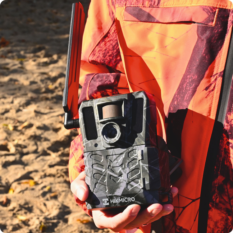 Fotopułapka HIKMICRO M15 GSM 4G LTE – Kamera Leśna z Aplikacją HIKMICRO Sight (Chmura, Full HD, IR 940nm)