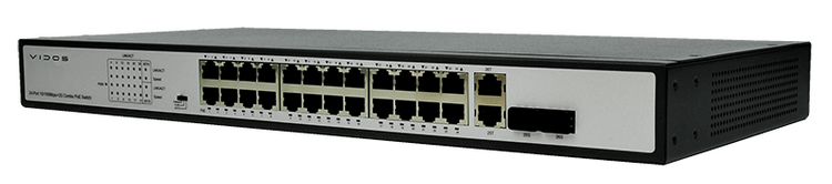Switch PoE 24 Portowy PS242/370 Vidos ONE