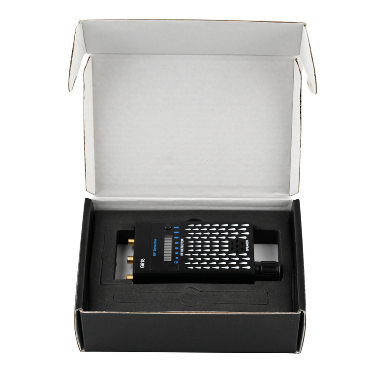 Wykrywacz podsłuchów, kamer i lokalizatorów GPS – MK618 do skanowania pomieszczeń 