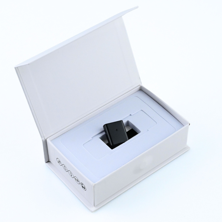 Mini Dyktafon Szpiegowski Mały 16GB Detekcja DSP Magnes Brelok Zawieszka Q8 (outlet)