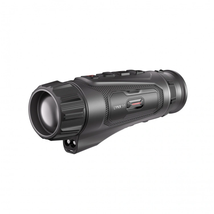 HIKMICRO LYNX LQ35 3.0 – monokulary termowizyjny, widok z przodu na obiektyw 35 mm