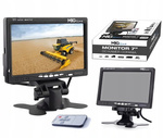 Monitor cofania 7" LCD do busa, TIR-a i kombajnu