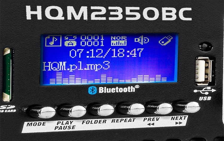 Wzmacniacz do głośników PA HQM 2350BC Bluetooth 350W + pilot
