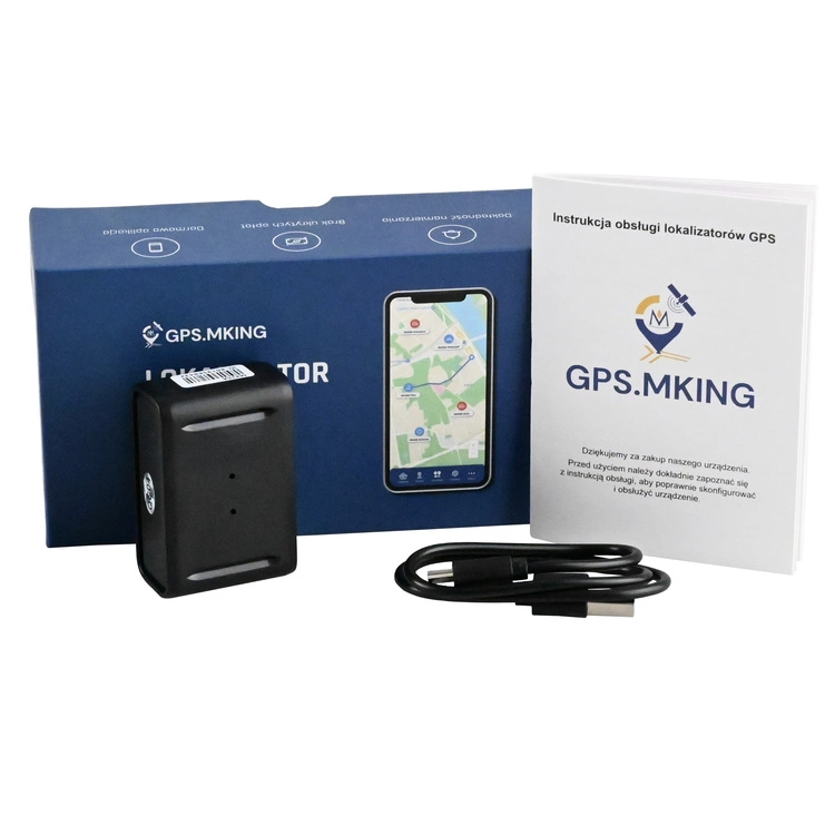 Kompaktowy lokalizator GPS MK20A z magnesami - 53×36×20 mm