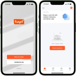 Wizjer elektroniczny judasz z czujnikiem ruchu JDS1 tryb nocny