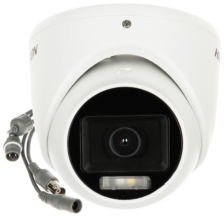 Kamera kopułkowa Hikvision 4K z oświetlaczem IR i światłem białym