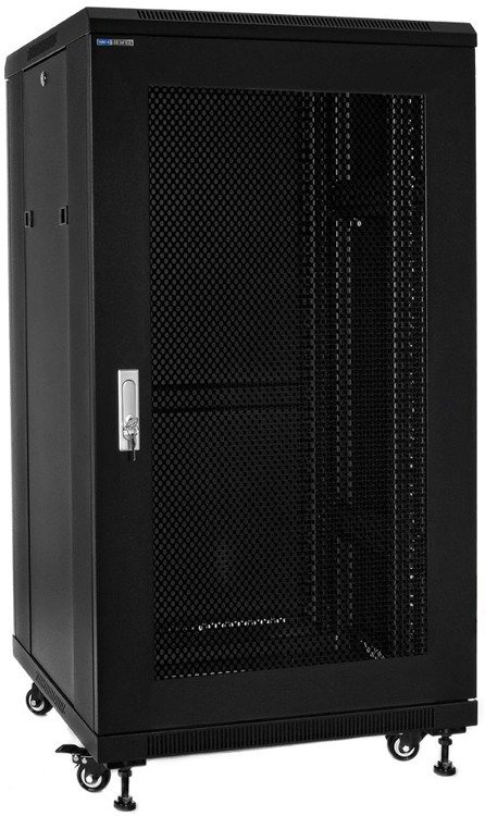 Szafa Rack 18U 19" 600 z siatką R19-18U/600 S6618DP