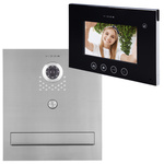 Zestaw Vidos Skrzynka na listy z wideodomofonem S551-SKM + Monitor M670B czarny