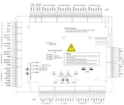 KONTROLER DOSTĘPU DS-K2604T Hikvision