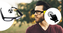 Okulary z ukrytą kamerą szpiegowskie G3000 FHD okulary na spotkanie