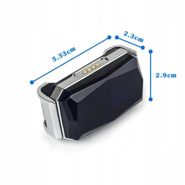 Lokalizator GPS dla Psa i Kota MK12P 25g Lekki Skórzana Obroża