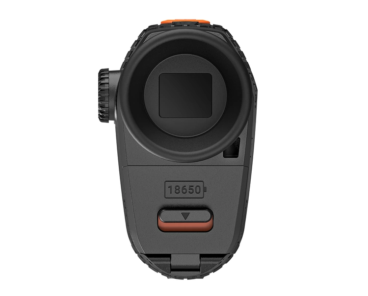 Urządzenie RIX POCKET K2 - render urządzenia z widokiem od tyłu, przyciski oraz wizjer