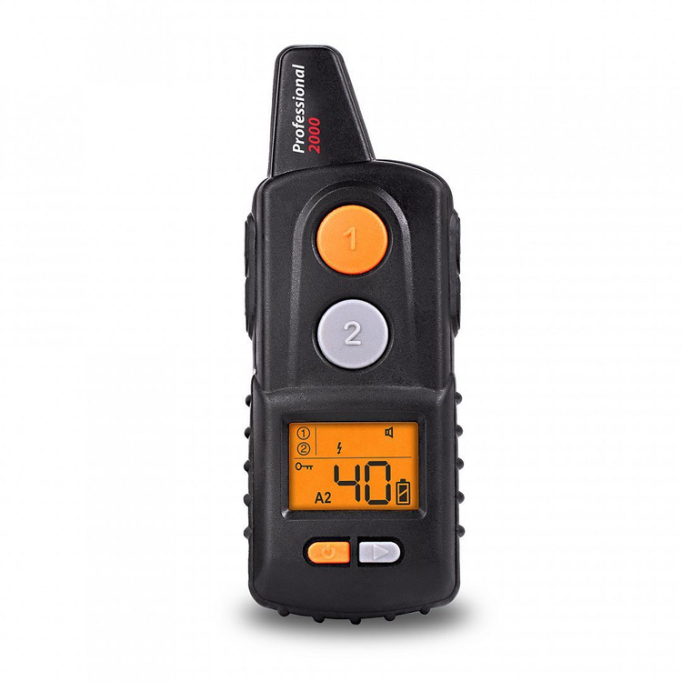 Elektryczna obroża szkoleniowa dla psa DOGTRACE d-control professional 2000 czarna