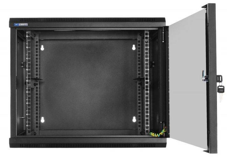 Szafa Rack 19'' 9U 600mm wisząca dwusekcyjna D6609