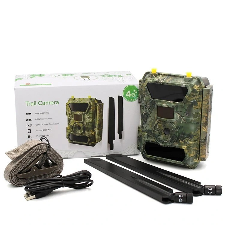 Zestaw Fotopułapka SF4.0P-CG Pro AES GPS + 12x AA + karty SIM i SD + Ładowarka