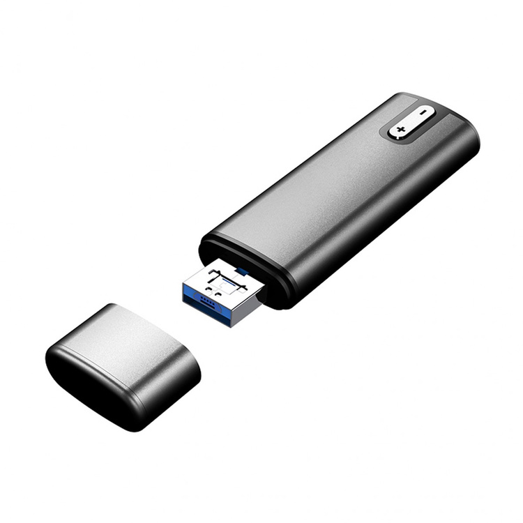 Dyskretny Dyktafon w Pendrive MK-Q16 – 50h Nagrywania, Aktywacja Głosem i 8GB Pamięci