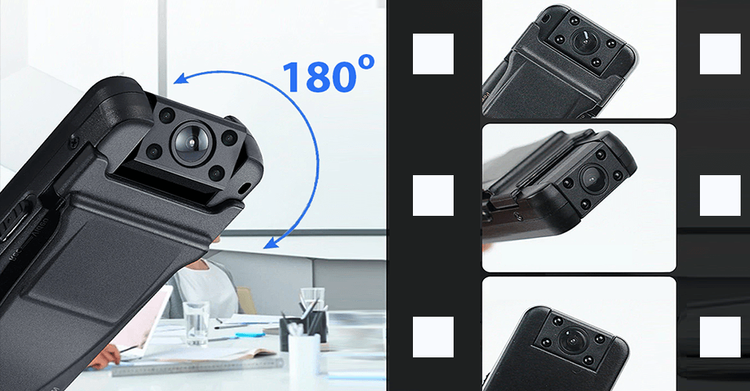 mini kamera obrotowy obiektyw