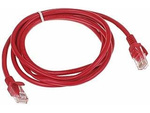 PATCHCORD RJ45/1.8-RED 1.8 m
