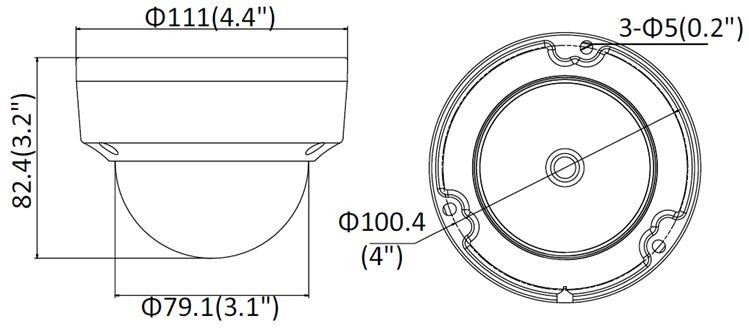 KAMERA IP DS-2CD2125FWD-I(2.8MM) - 1080p HIKVISION