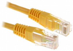PATCHCORD RJ45/0.5-YELLOW 0.5 m