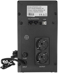 Zasilacz awaryjny UPS2000-T-LI/LCD