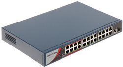 Switch POE DS-3E0326P-E/M(B) 24-PORTOWY SFP Hikvision