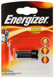 Bateria CR123A 3V Energizer