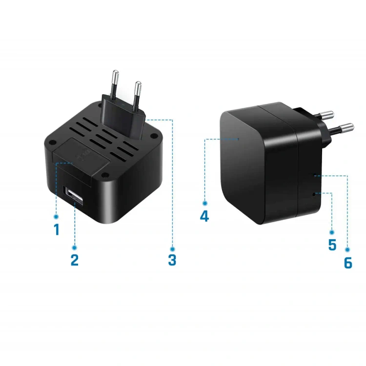 urządzenie od przodu i tyłu
