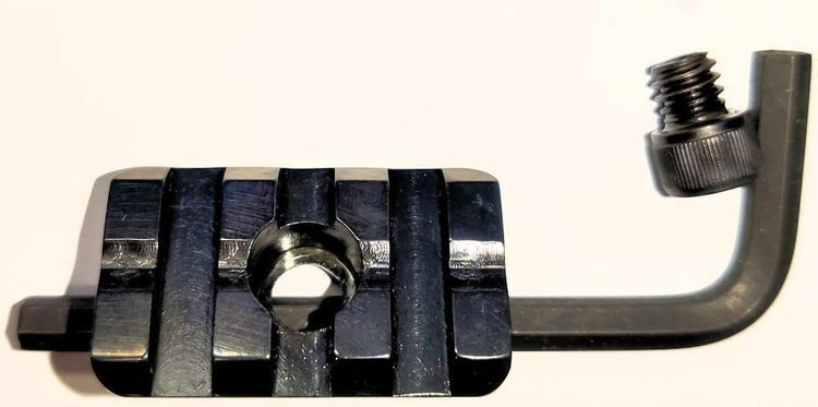 Szyna Weaver pod montaż statywowy 1/4" kompatybilna z Habrok Hikmicro 
