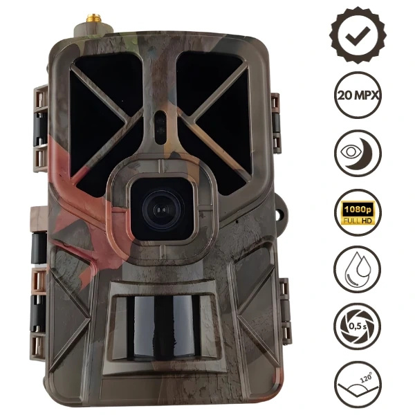 OUTLET Kamera Fotopułapka HC-935LTE Full-HD GSM - 4G LTE