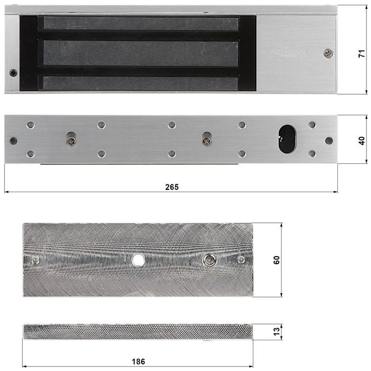 Zwora elektromagnetyczna ASF500A Dahua