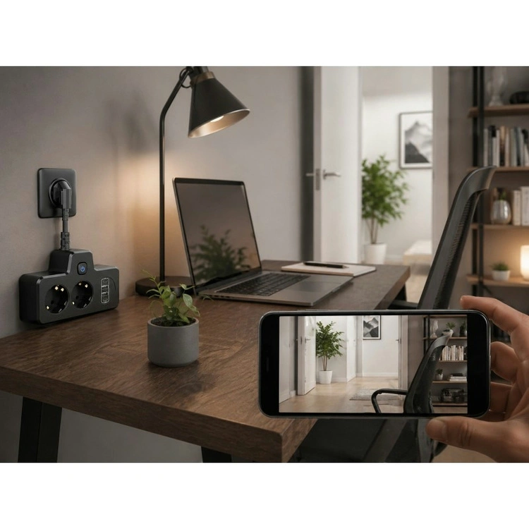 Podgląd kamery w przedłużaczu na ekranie smartfona – aplikacja mobilna WiFi