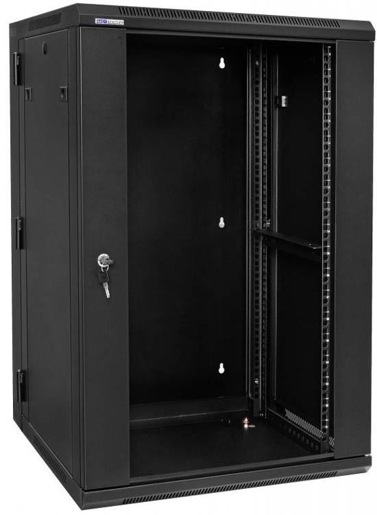 Szafa Rack 19'' 18U 600mm wisząca dwusekcyjna D6618