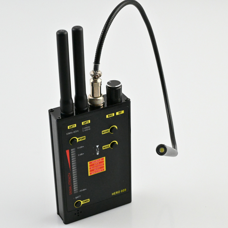 Wykrywacz podsłuchów, kamer i GPS – detektor HER0009