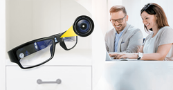 Okulary z ukrytą kamerą szpiegowskie G3000 FHD okulary na spotkanie