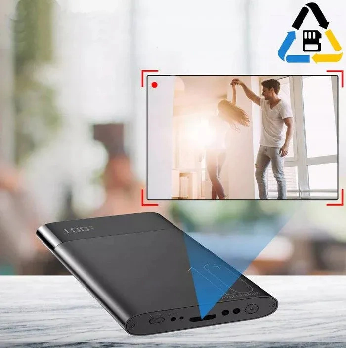 OUTLET Ukryta mini kamera Powerbank Wifi LifeView 25 godz MK+10