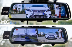 Kamera w lusterku wstecznym 2K HS900PRO SONY + Adapter zasilania dla trybu parkingowego