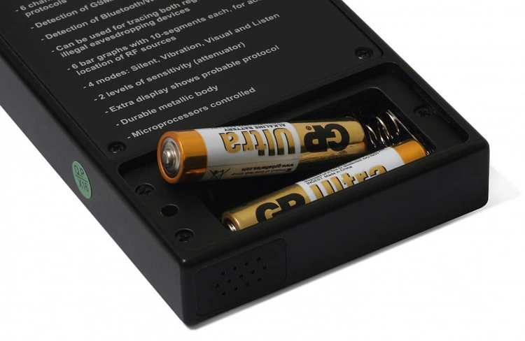 wykrywacz podsłuchów kamer lokalizatorów gps