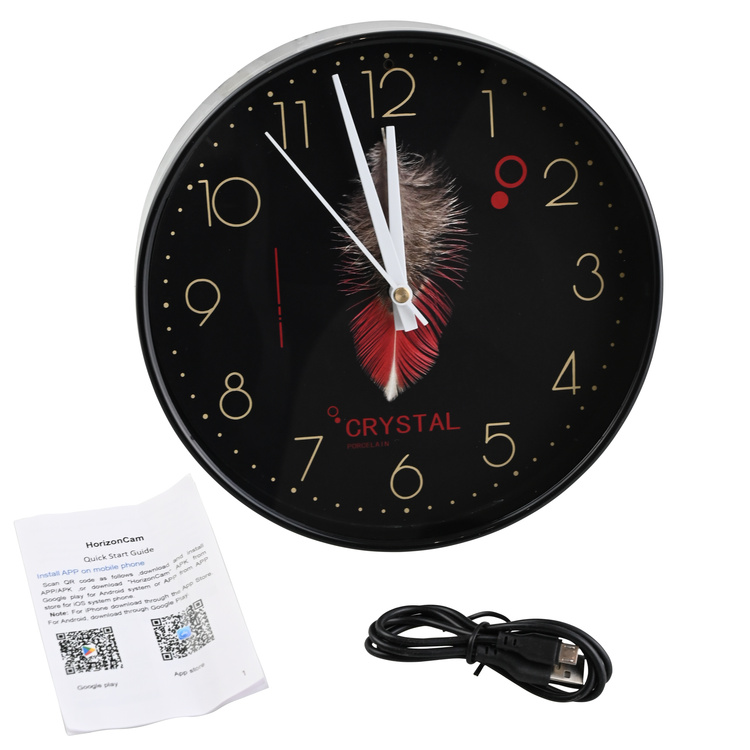 Mini kamera ukryta w zegarze z czujnikiem ruchu WiFi WCC03