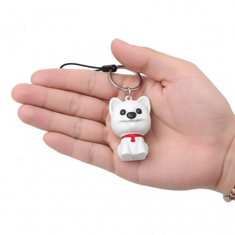 Mini dyktafon ukryty w breloku 70 godzin aktywacja głosem 16GB F12