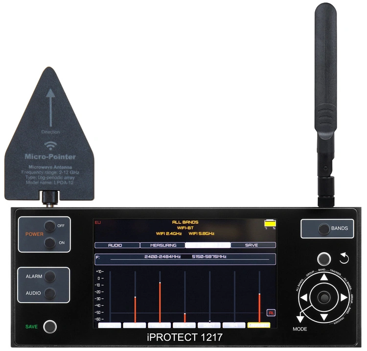 wykrywacz podsłuchów kamer lokalizatorów gps