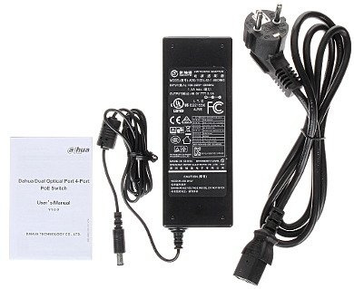 Switch przemysłowy POE PFS3206-4P-96 4-portowy + 2 x SFP Dahua