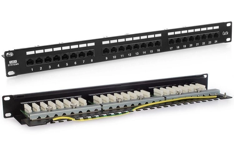 Patch panel 24-porty FTP6 19" PP24