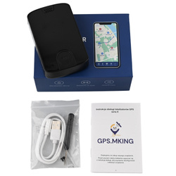 LOKALIZATOR GPS z magnesem MKX59 2G+4G podsłuch
