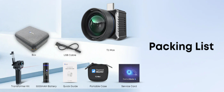 Kamera Termowizyjna ThermalMaster T2 Max – Zasięg 1500 m | Termowizja do Polowań, Ratownictwa i Obserwacji