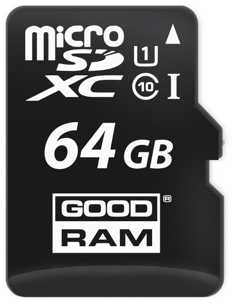 Karta pamięci SD GoodRam UHS1 CL10 64GB + adapter