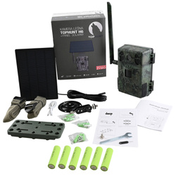 Kamera leśna fotopułapka z podglądem na żywo H6 TopHunt 2.7K 4G LTE Green